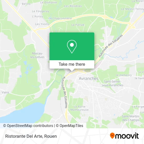 Ristorante Del Arte map