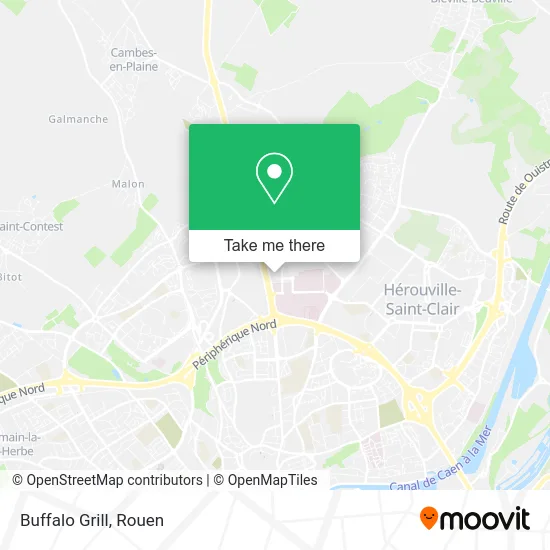 Buffalo Grill map