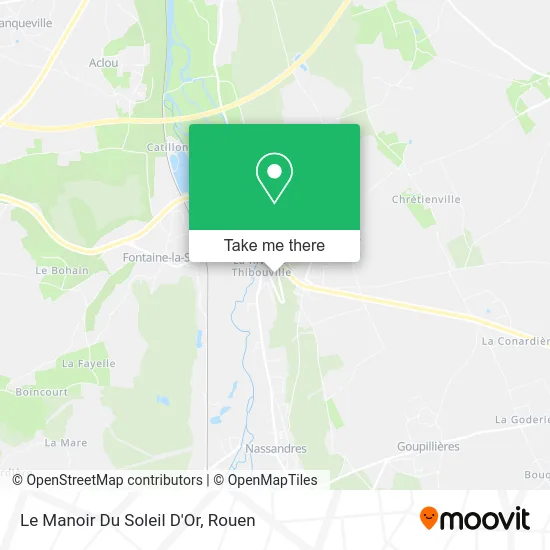 Le Manoir Du Soleil D'Or map