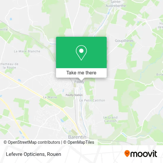 Lefevre Opticiens map