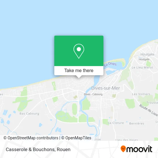 Casserole & Bouchons map