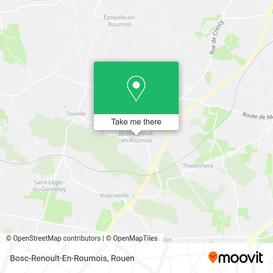 Bosc-Renoult-En-Roumois map