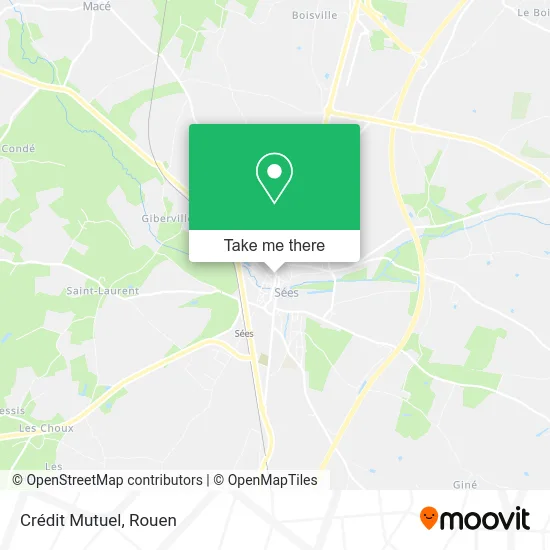 Crédit Mutuel map