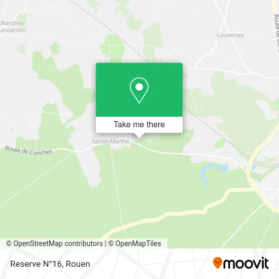Reserve N°16 map