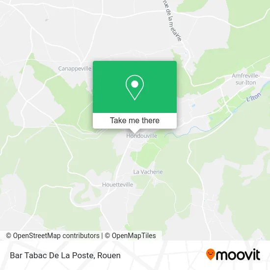 Bar Tabac De La Poste map