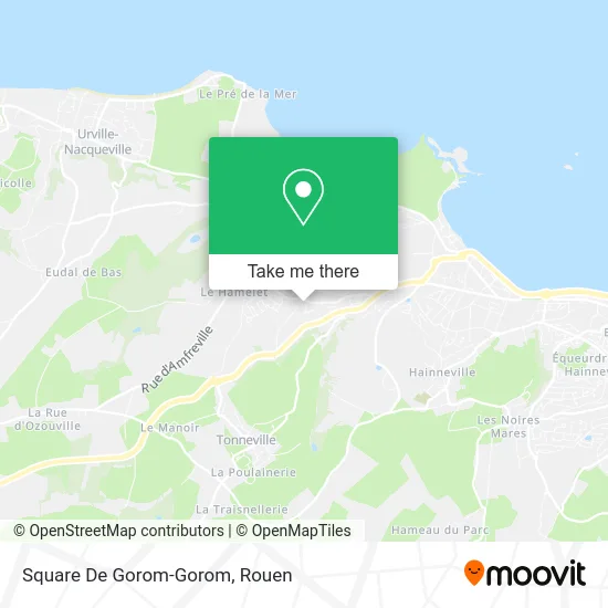 Square De Gorom-Gorom map