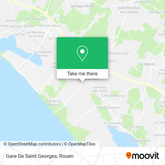 Gare De Saint Georges map