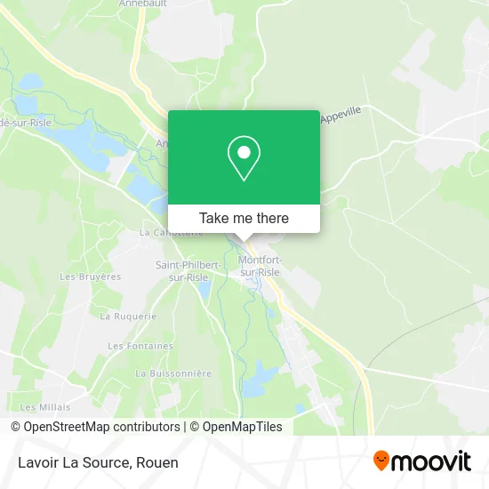 Lavoir La Source map
