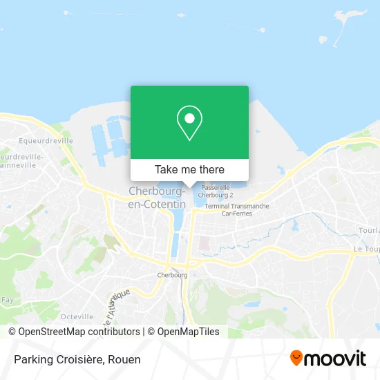 Parking Croisière map