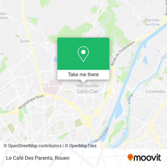 Le Café Des Parents map
