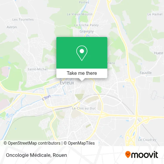 Oncologie Médicale map