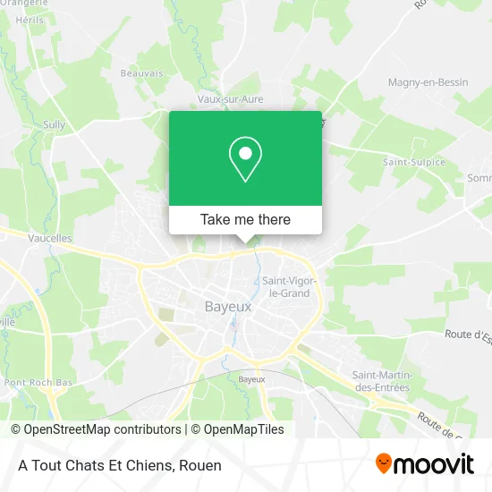 A Tout Chats Et Chiens map