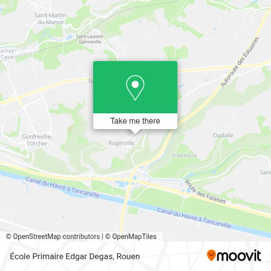 École Primaire Edgar Degas map