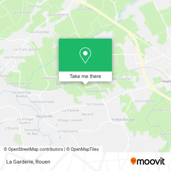 La Garderie map