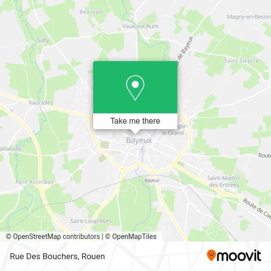 Rue Des Bouchers map