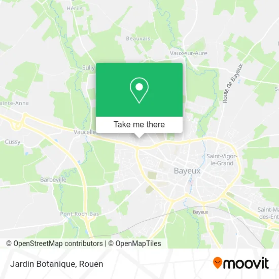 Jardin Botanique map