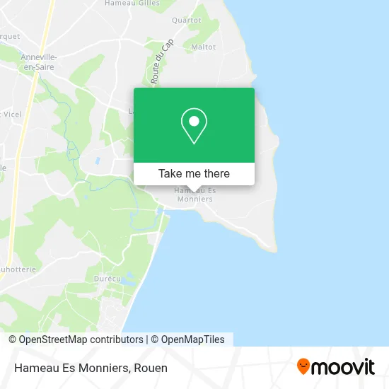 Hameau Es Monniers map