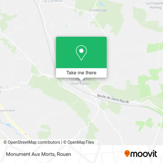 Monument Aux Morts map