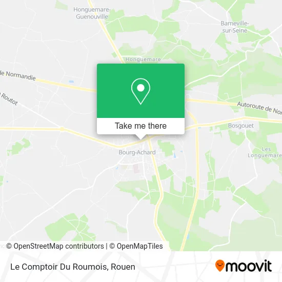 Le Comptoir Du Roumois map