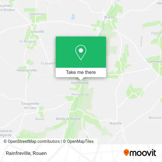 Rainfreville map