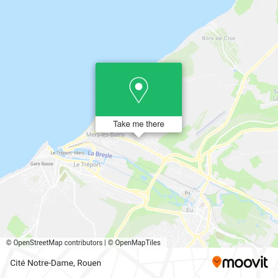 Cité Notre-Dame map