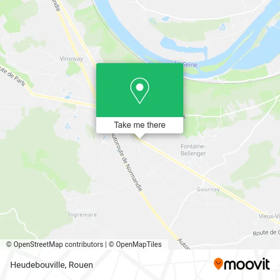 Heudebouville map
