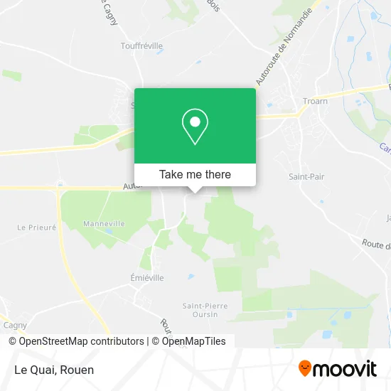 Le Quai map