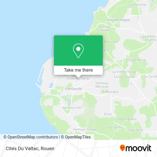 Cités Du Valtac map
