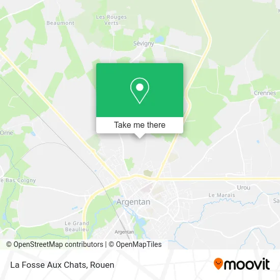 La Fosse Aux Chats map