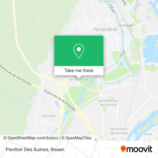 Pavillon Des Aulnes map