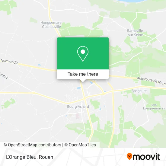 L'Orange Bleu map