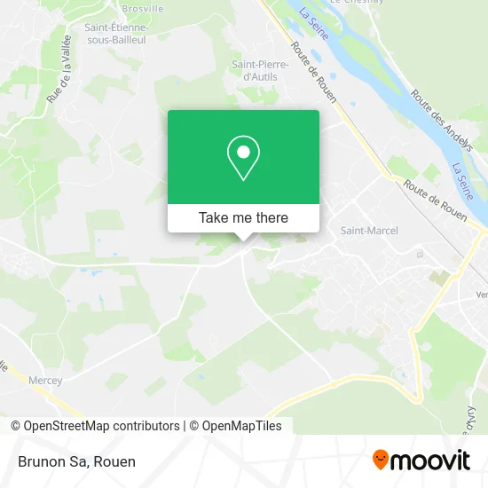 Brunon Sa map