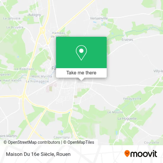 Maison Du 16e Siècle map