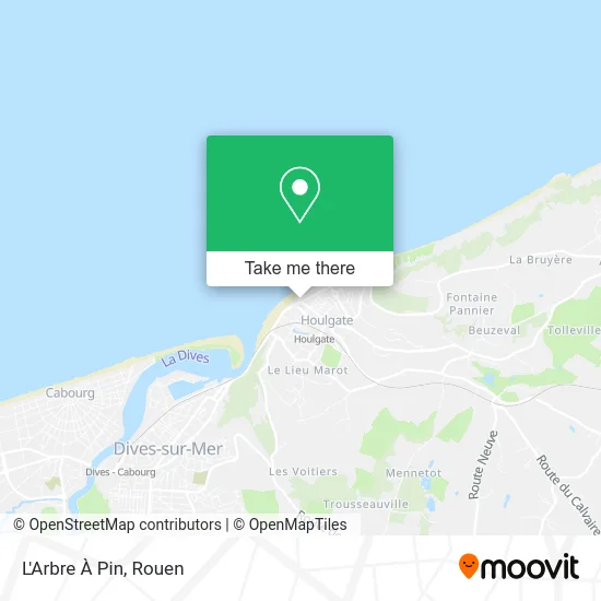 L'Arbre À Pin map