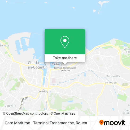 Gare Maritime - Terminal Transmanche map