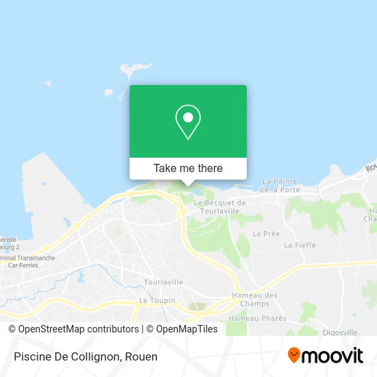 Piscine De Collignon map