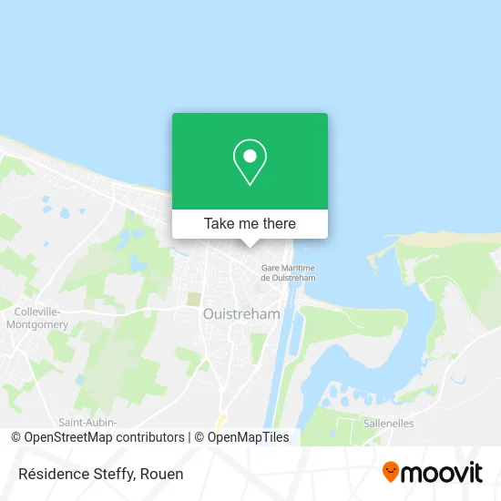 Résidence Steffy map