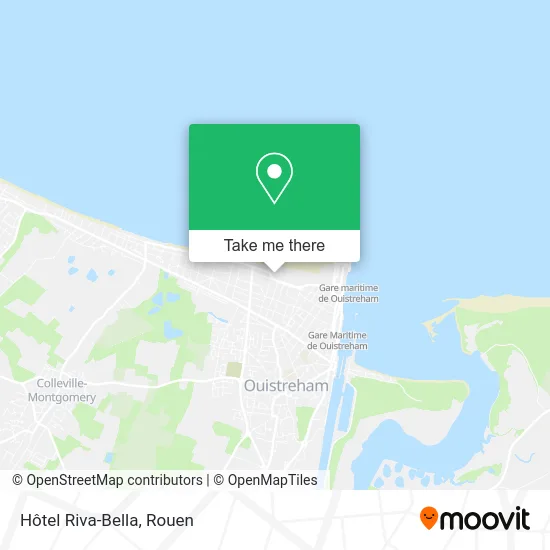 Hôtel Riva-Bella map