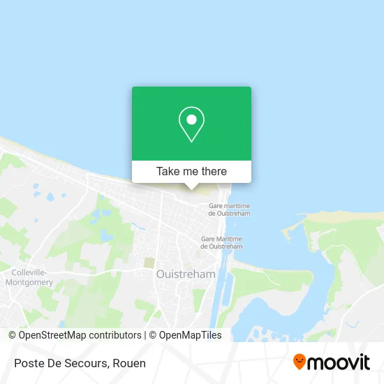 Poste De Secours map