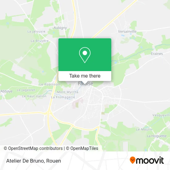Atelier De Bruno map