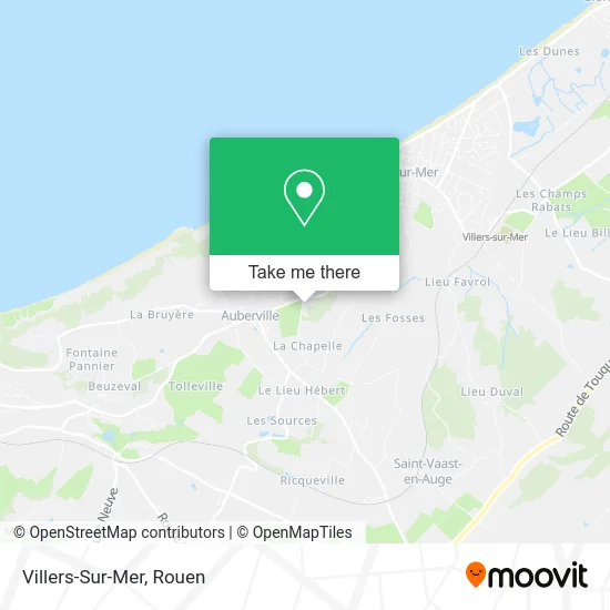 Villers-Sur-Mer map