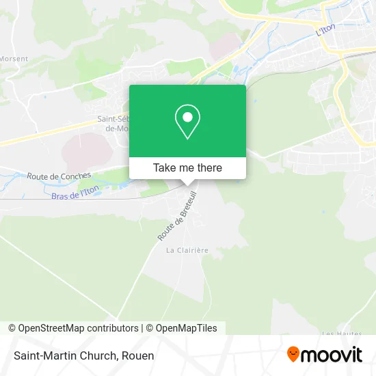 Église Saint-Martin map