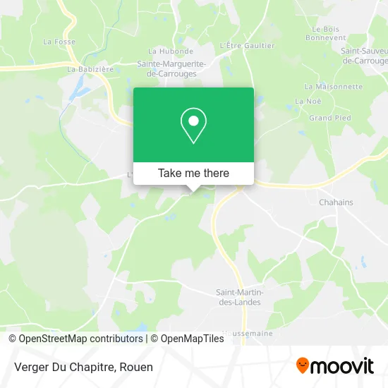 Verger Du Chapitre map