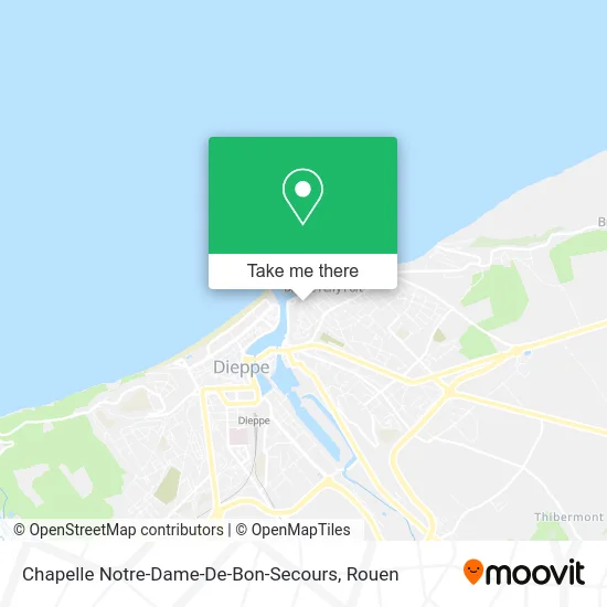 Chapelle Notre-Dame-De-Bon-Secours map