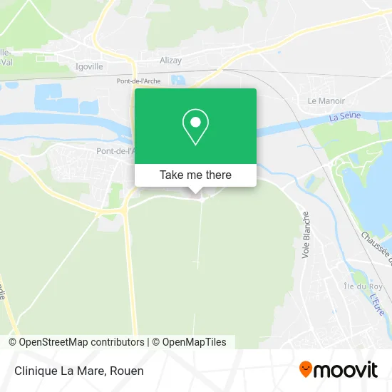 Clinique La Mare map