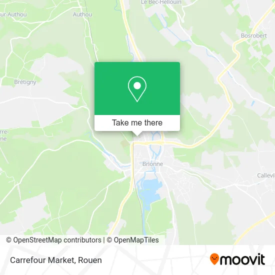 Carrefour Market map