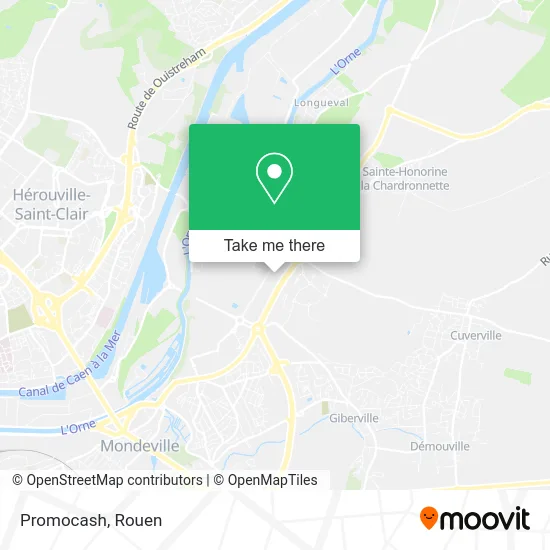 Promocash map