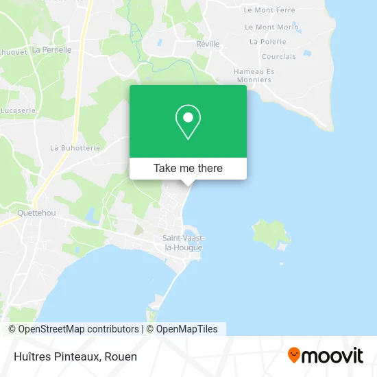 Huîtres Pinteaux map