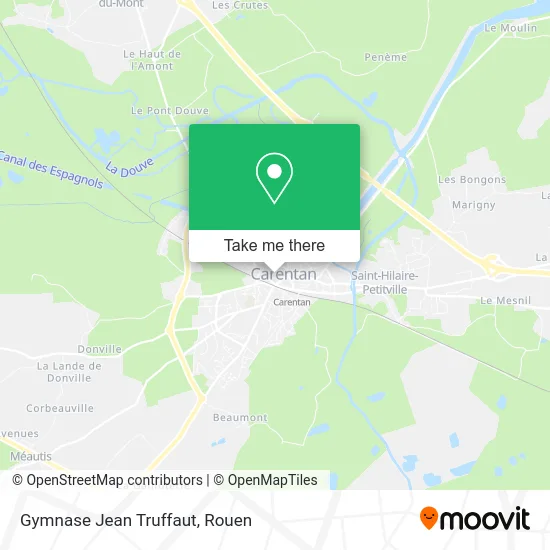 Gymnase Jean Truffaut map