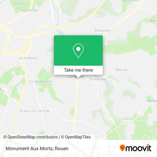 Monument Aux Morts map